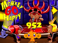 Гульня Monkey Go Happy 952