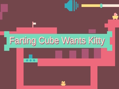 Гульня Farting Cube Wants Kitty 