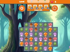 Гульня Mushroom Fever Match 3