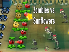 Гульня Zombies vs. Sunflowers
