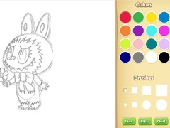 Гульня Chibi Labubu Coloring Book for Kids