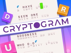 Гульня Cryptogram: Word Brain Puzzle
