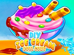 Гульня DIY Ice Cream Roll Cone