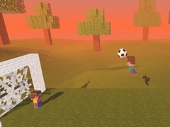 Гульня Block Head Soccer