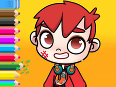 Гульня Coloring Book: Avatar World Schoolboy