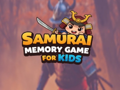Гульня Samurai Memory Game For Kids