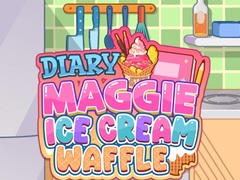 Гульня Diary Maggie: Ice Cream Waffle