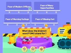 Гульня Kids Quiz: Brainrot Words Quiz
