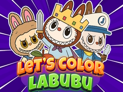 Гульня Let's Color Labubu
