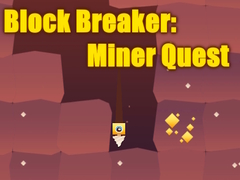 Гульня Block Breaker: Miner Quest