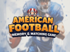 Гульня American Football Memory & Matching Game