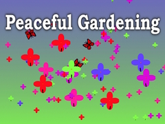 Гульня Peaceful Gardening