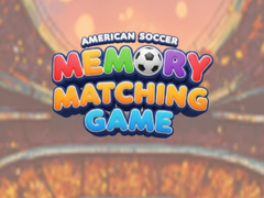 Гульня American Soccer Memory Matching Game