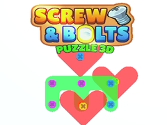 Гульня Screw & bolts Puzzle 3D
