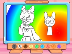 Гульня Coloring Book: Pinki Sprunki Makeover
