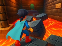 Гульня Superhero Escape Run