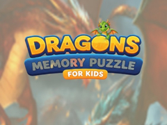 Гульня Dragons Memory Puzzle For Kids