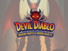 Гульня Devil Diablo Memory Match & Hidden Objects