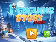 Гульня Penguins Story Puzzle