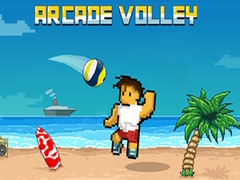 Гульня Arcade Volley
