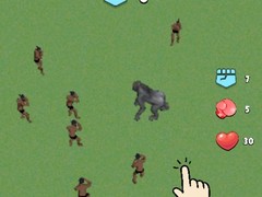 Гульня Men Vs Gorilla