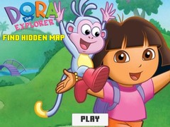 Гульня Dora the Explorer: Find Hidden Map