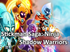 Гульня Stickman Saga: Ninja Shadow Warriors