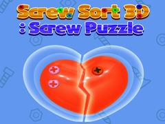 Гульня Screw Sort 3D: Screw Puzzle