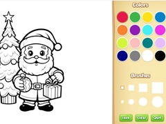 Гульня Christmas Coloring Book For Kids