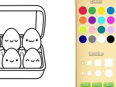 Гульня Easy Coloring Book For Kids