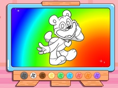 Гульня Coloring Book: Bobby BearHug