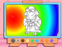 Гульня Coloring Book: Spionero Golubiro