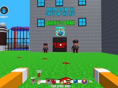 Гульня Barry 2: Rob Robux Bank! 