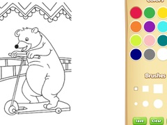 Гульня Circus Animals Coloring Book