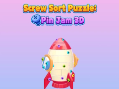 Гульня Screw Sort Puzzle: Pin Jam 3D
