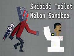 Гульня Skibidi Toilet Melon Sandbox