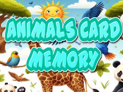 Гульня Animal cards memory