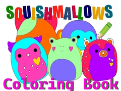 Гульня Squishmallow Coloring Book