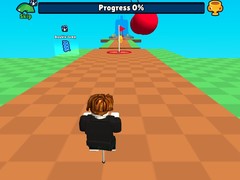 Гульня Obby Pogo Parkour!