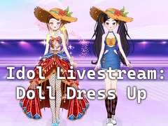 Гульня Idol Livestream: Doll Dress Up