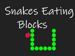 Гульня Snakes Eating Blocks
