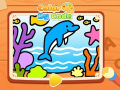 Гульня Color By Code: Dolphin