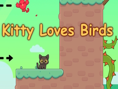 Гульня Kitty Loves Birds