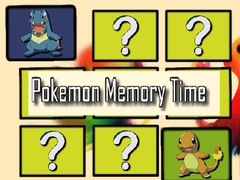 Гульня Pokemon Memory Time