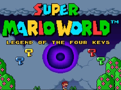 Гульня Super Mario World Legend of the Four Keys