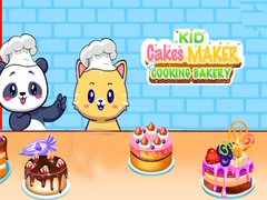 Гульня Kid Cakes Maker Cooking Bakery