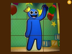Гульня Rainbow Friends Sliding Puzzle