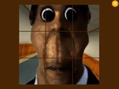 Гульня Obunga Nextbots Sliding Puzzle