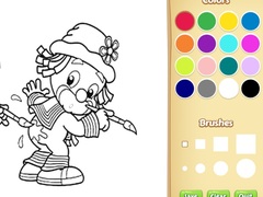 Гульня Clown Coloring Book For Adults