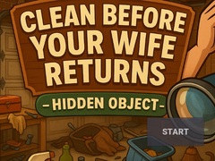 Гульня Clean Before Your Wife Returns Hidden Object